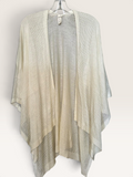 a.n.a. Ivory Open-Knit Waterfall Cardigan