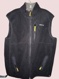 Solaris Black Full-Zip Fleece Vest