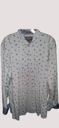 Johnston & Murphy Men's Reindeer / Deer Print Shirt