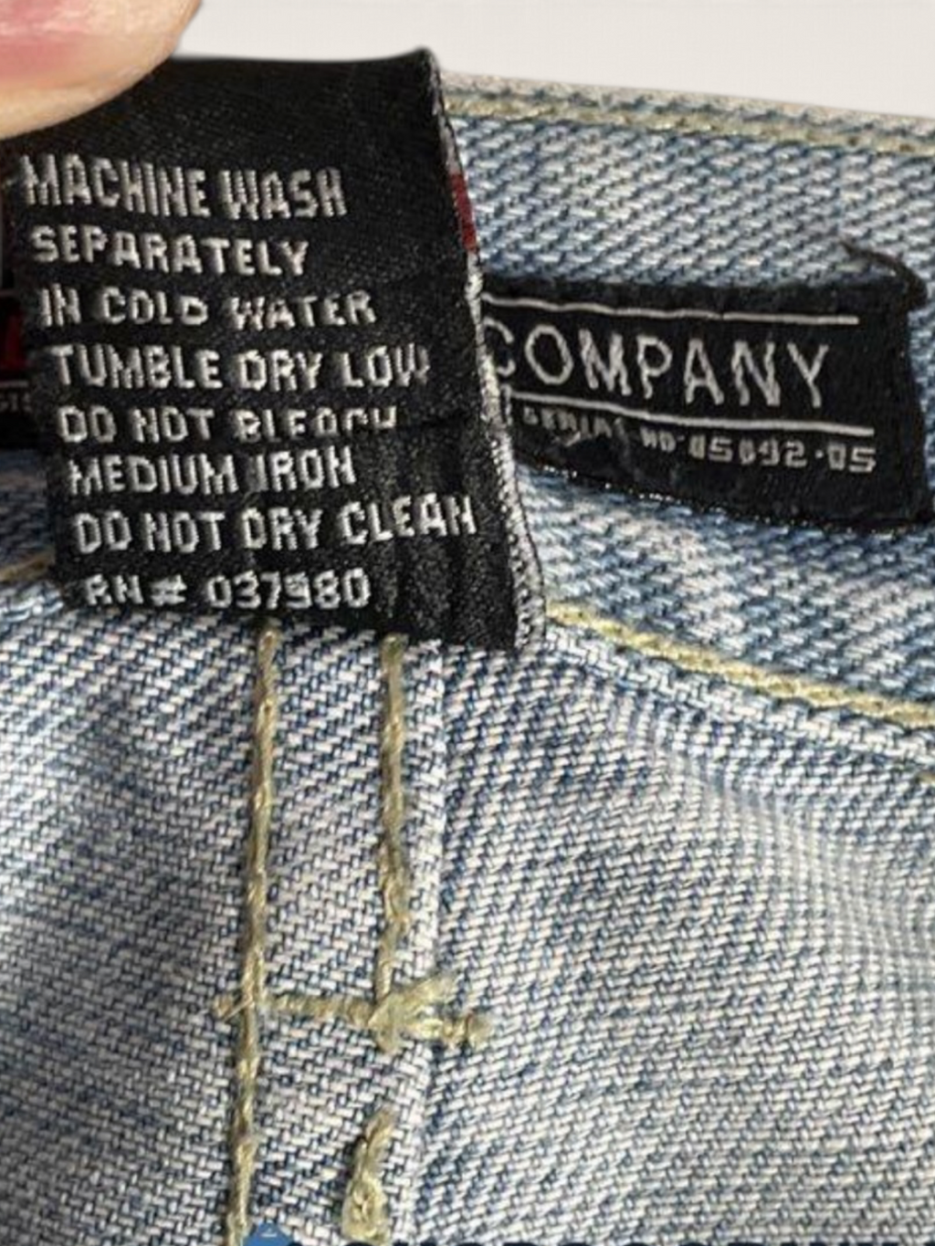 FUBU Apparel Company Light Wash Denim Jeans