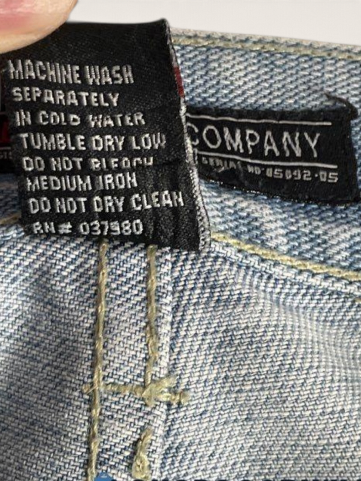 FUBU Apparel Company Light Wash Denim Jeans