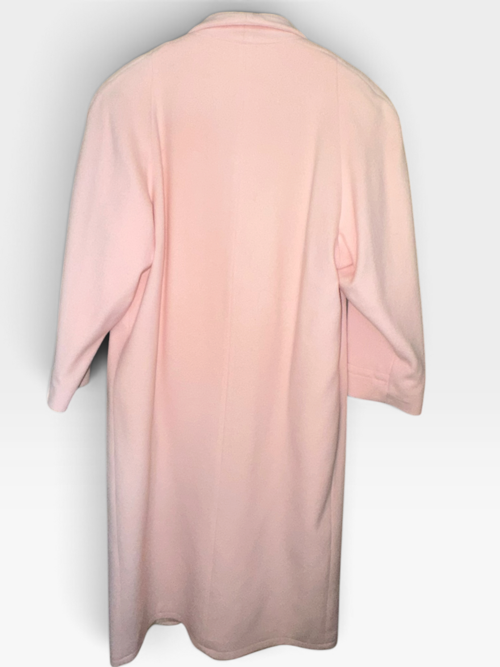 Vintage The Limited Blush Pink Wool-Blend Long Coat