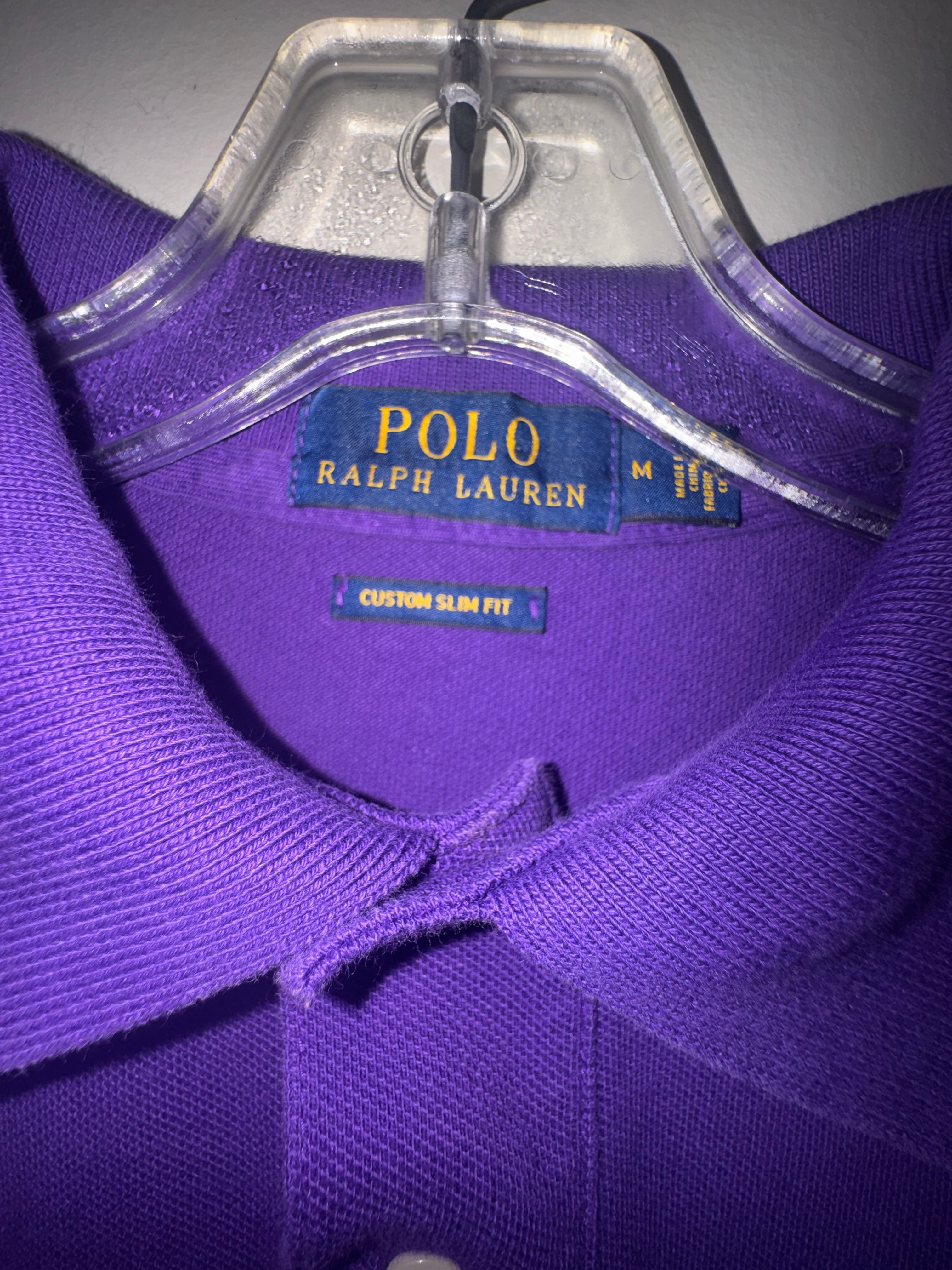 Polo Ralph Lauren Men's Custom Slim Fit Long Sleeve Polo Shirt