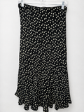 Style & Co. Polka Dot Ruffle Midi Skirt