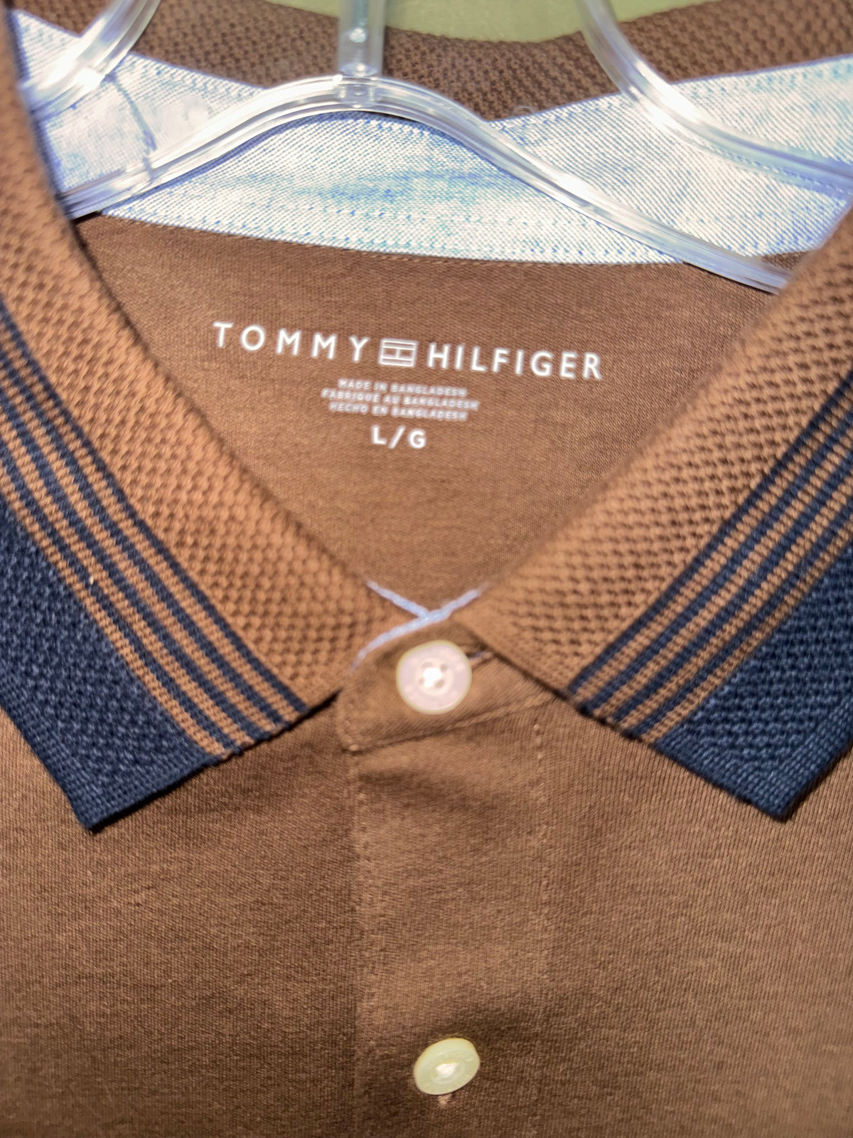 Tommy Hilfiger Brown Polo Shirt