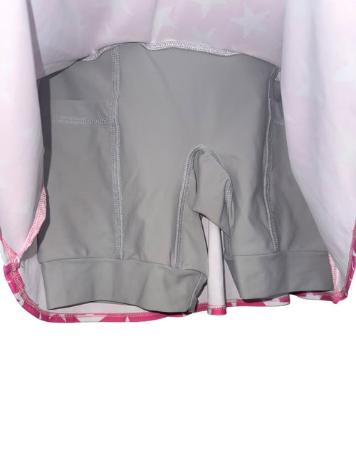 Bolder Athletic Wear Pink Star Cheer Skirt (NWT)