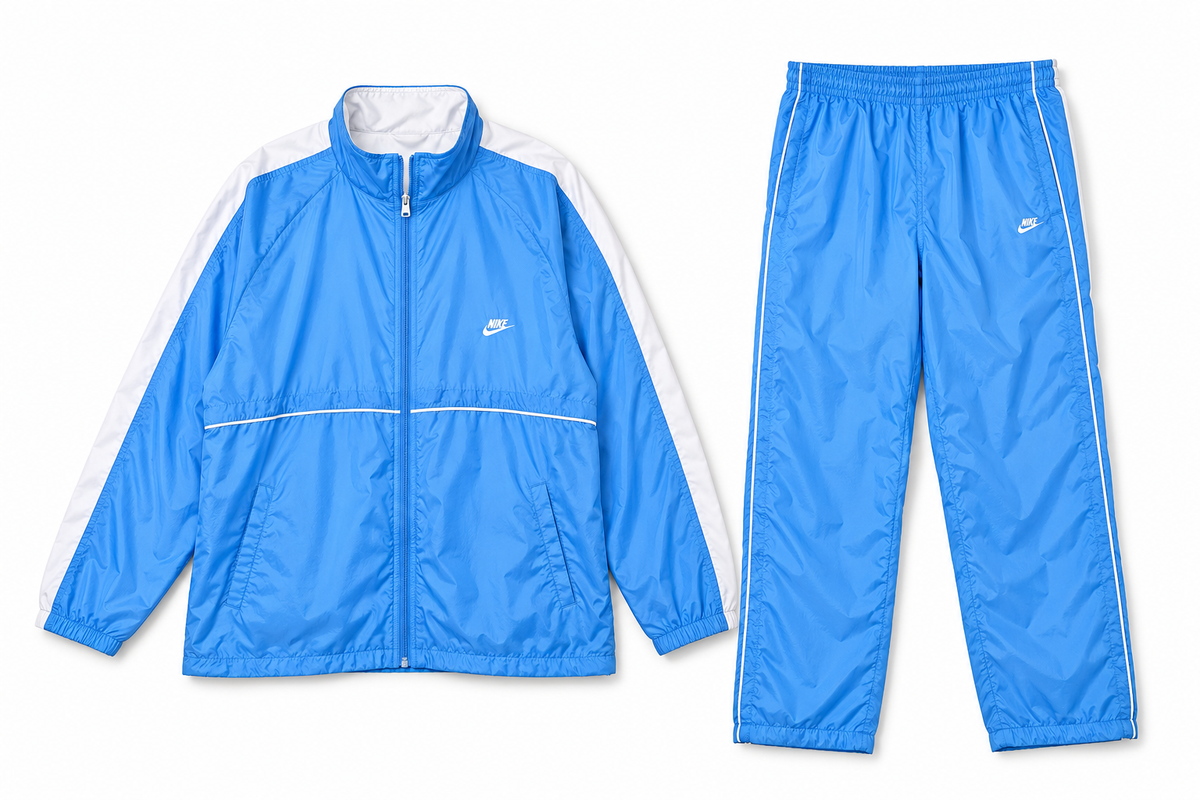 Nike Blue & White Reversible Tracksuit