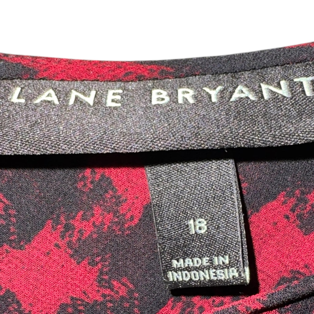 Lane Bryant Houndstooth Layered Tank