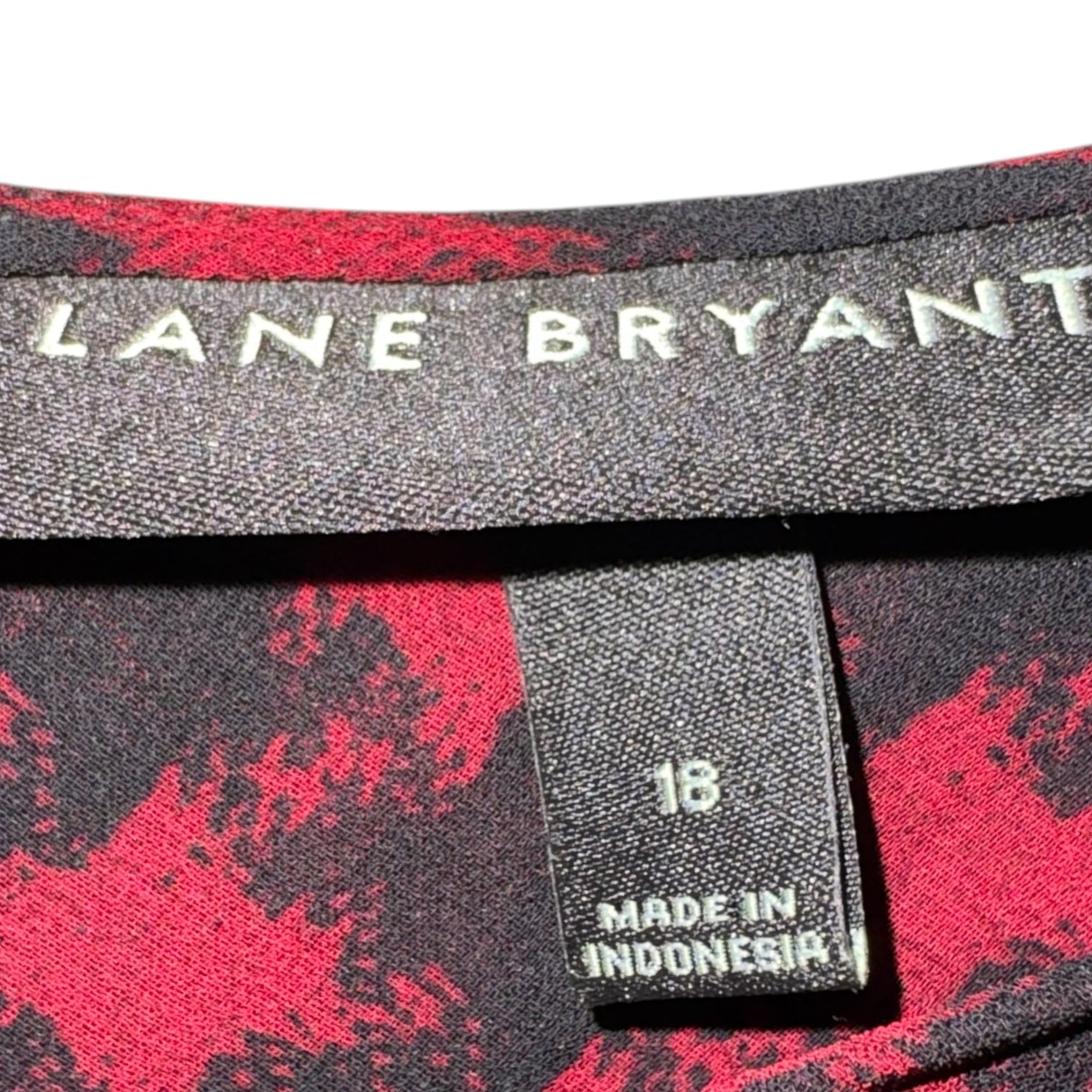 Lane Bryant Houndstooth Layered Tank