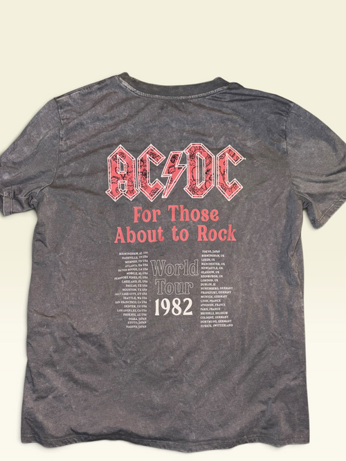 AC/DC “For Those About to Rock” T-Shirt