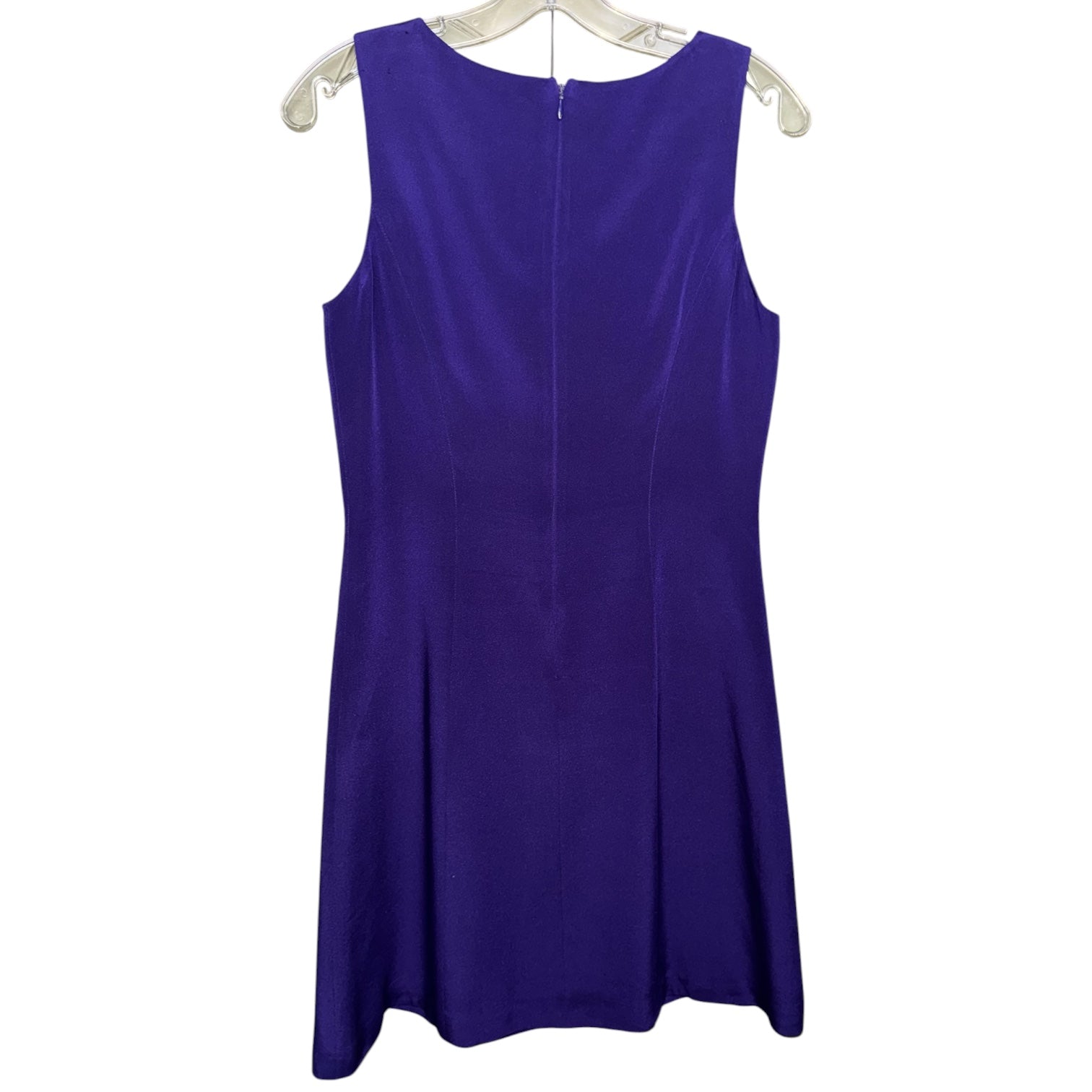 Hugo Buscati Purple Silk Dress