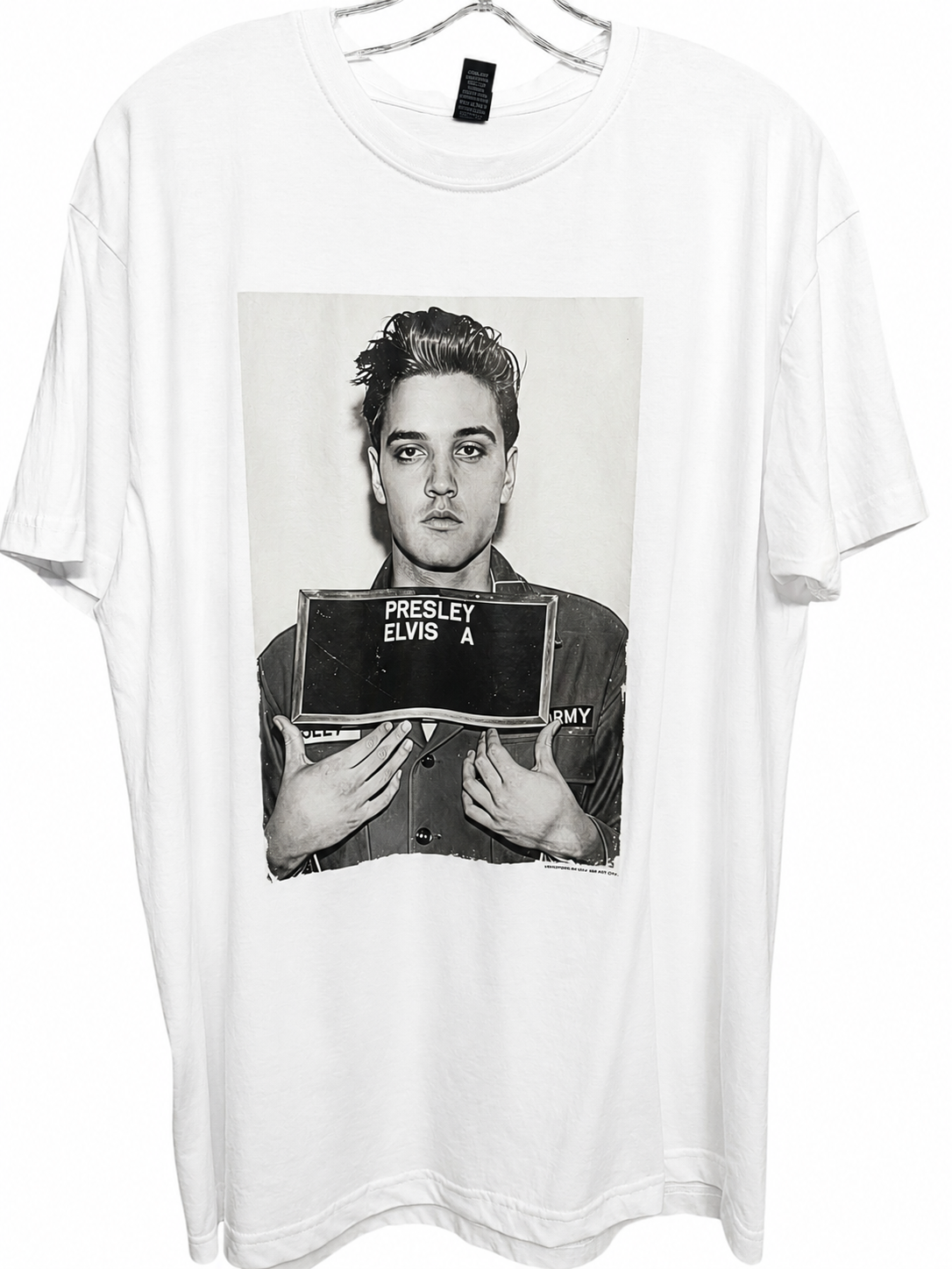 Elvis Presley Mugshot Graphic Tee