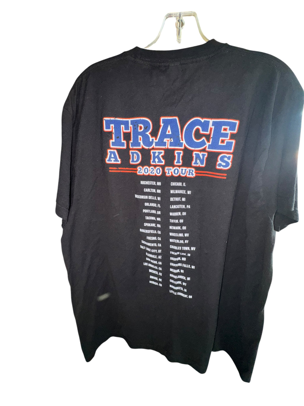 Trace Adkins Black Graphic Tee