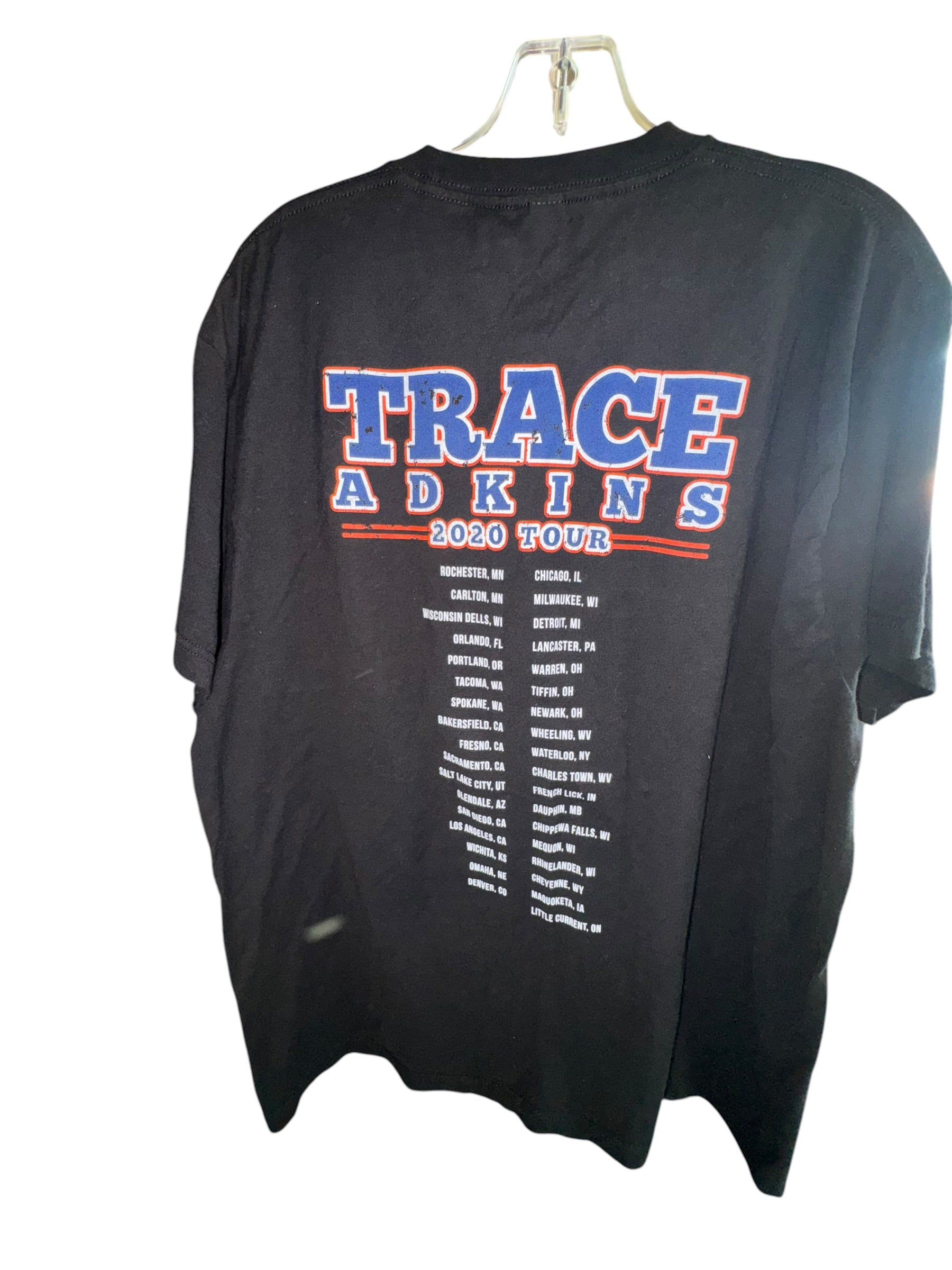 Trace Adkins Black Graphic Tee