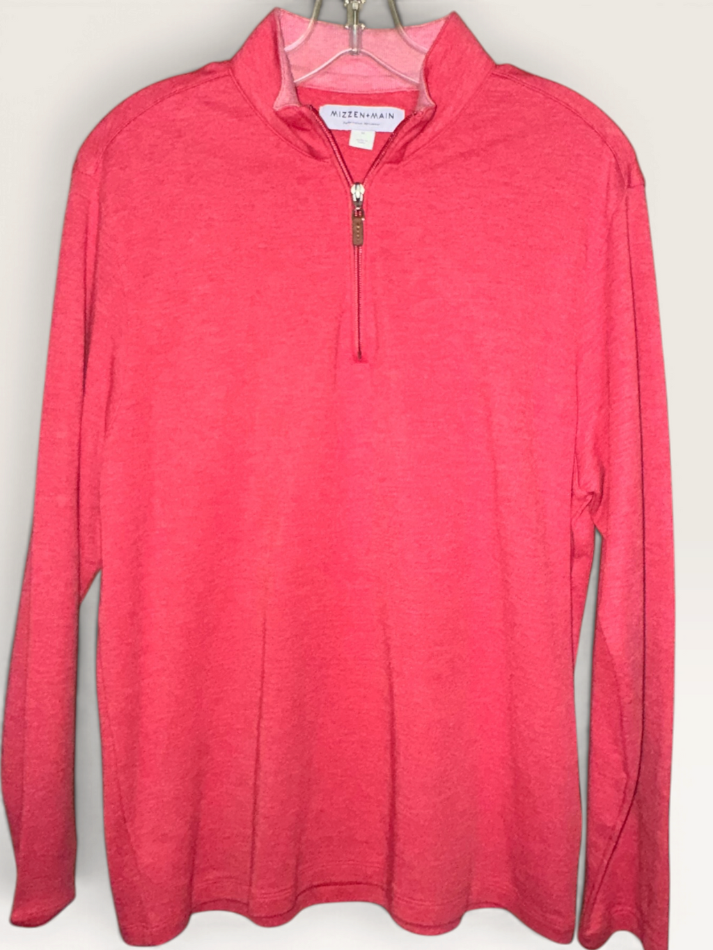 Mizzen+Main Coral Performance Quarter-Zip