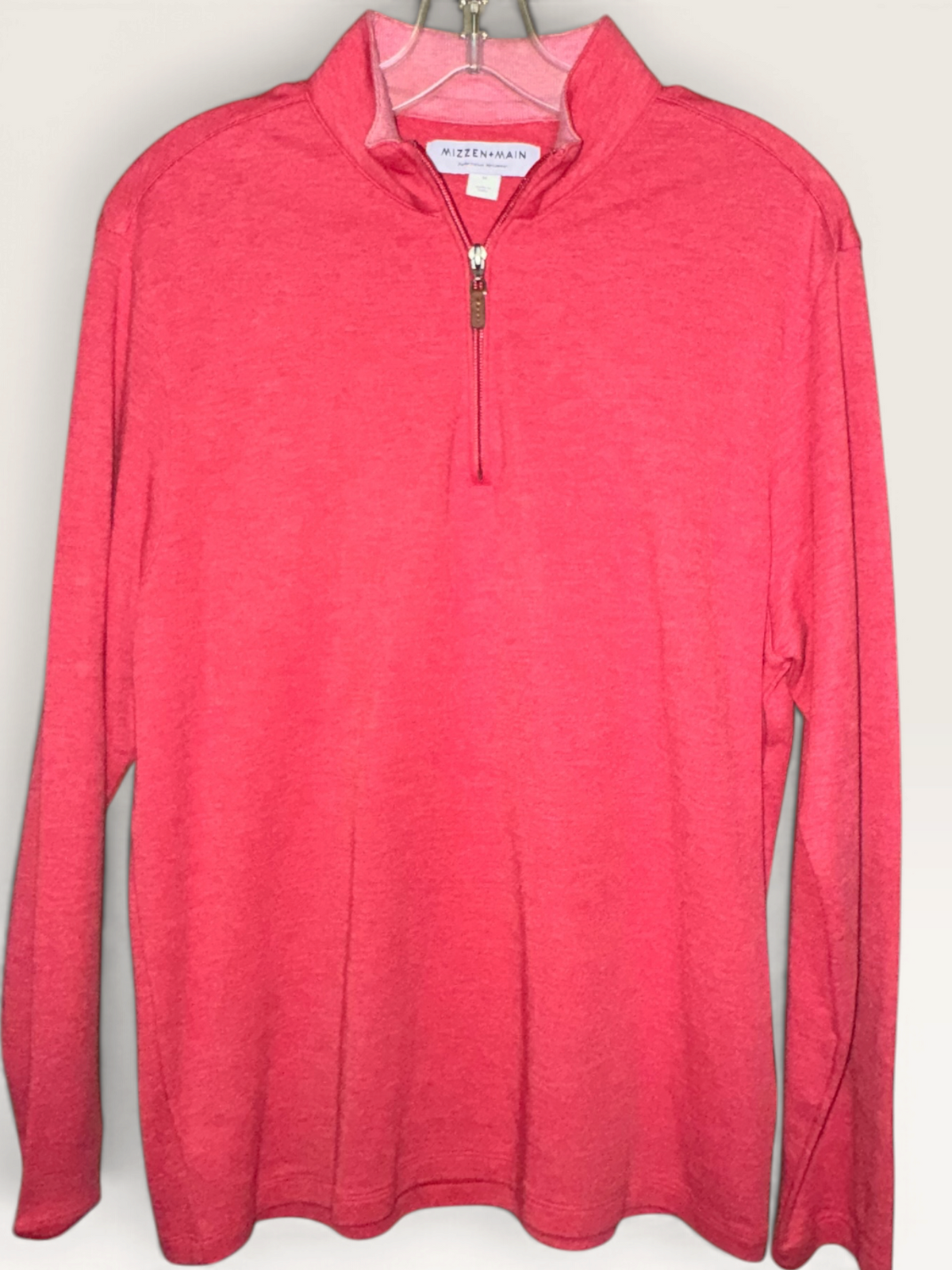 Mizzen+Main Coral Performance Quarter-Zip