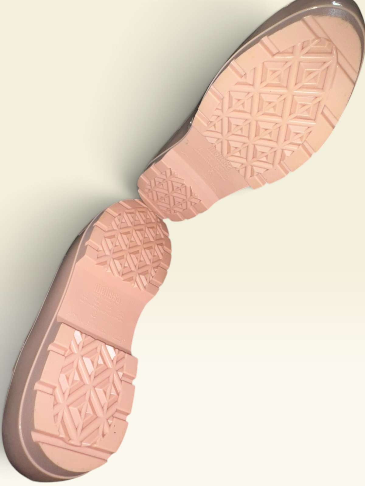 Melissa Fluffy Blush Pink Platform Sneaker Boots