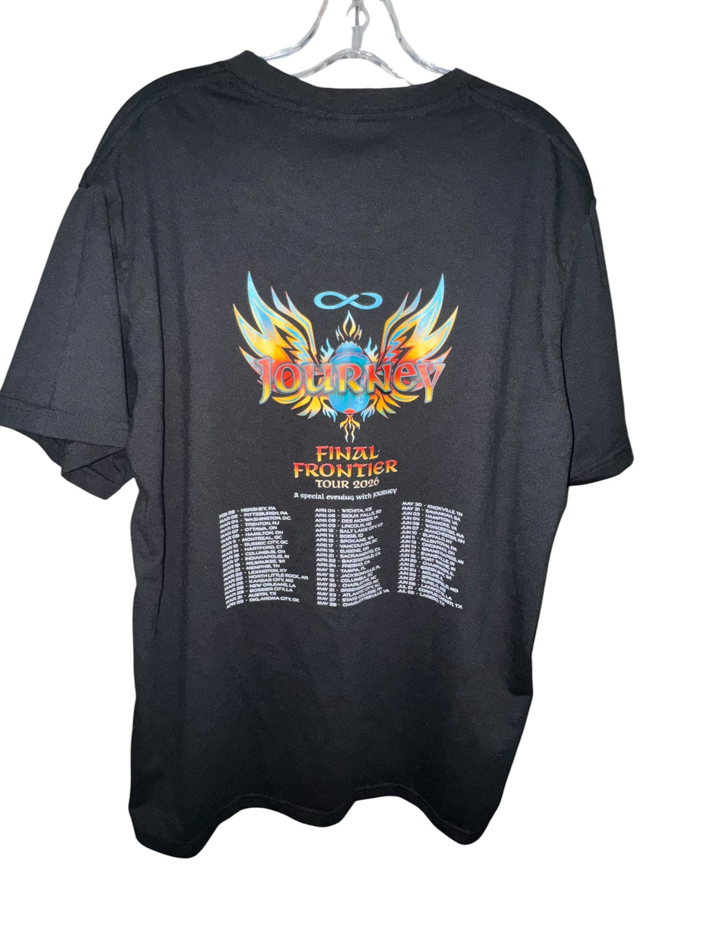 Journey “Final Frontier Tour 2026” Graphic T-Shirt