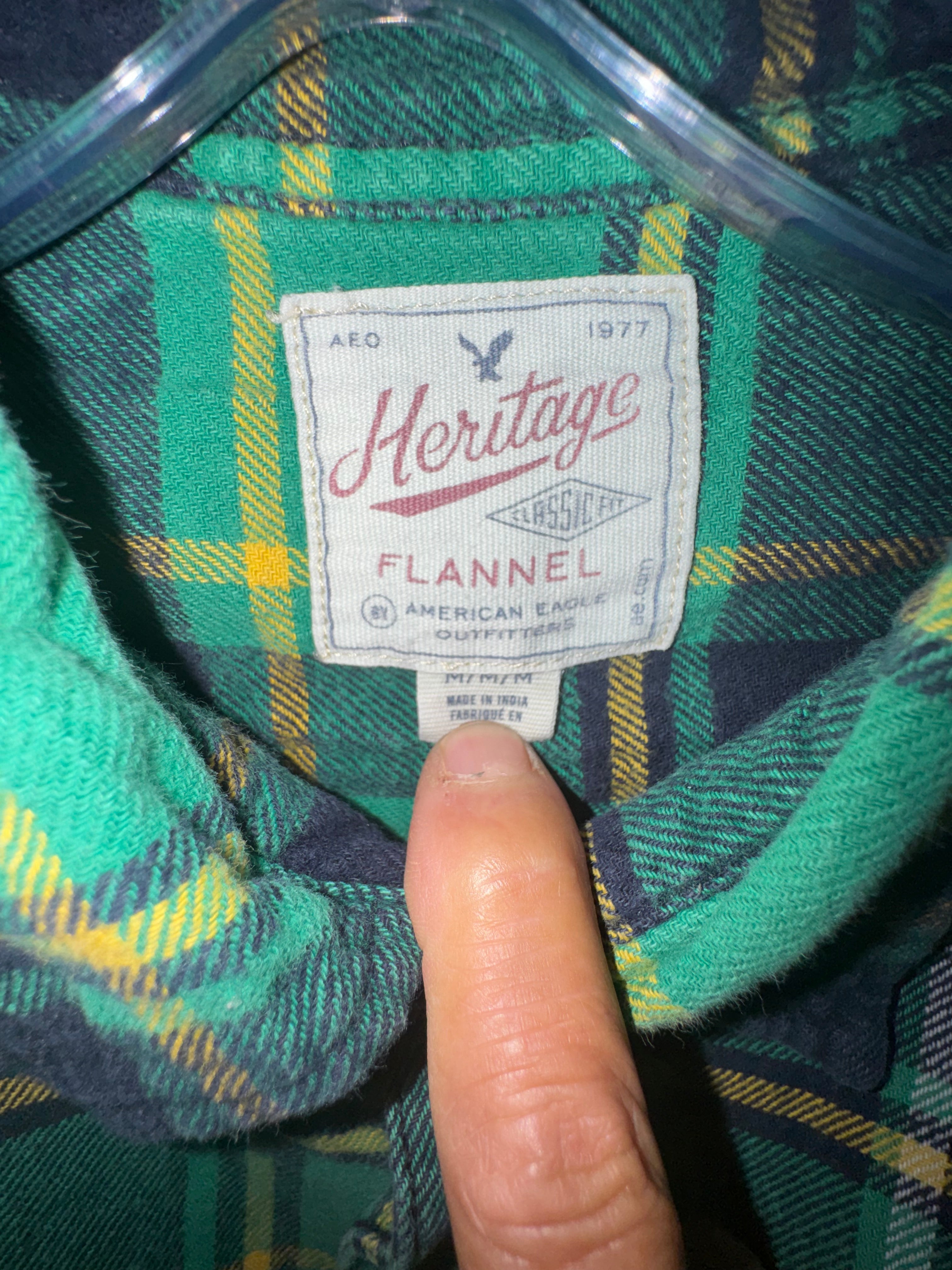 American Eagle Heritage Flannel Shirt