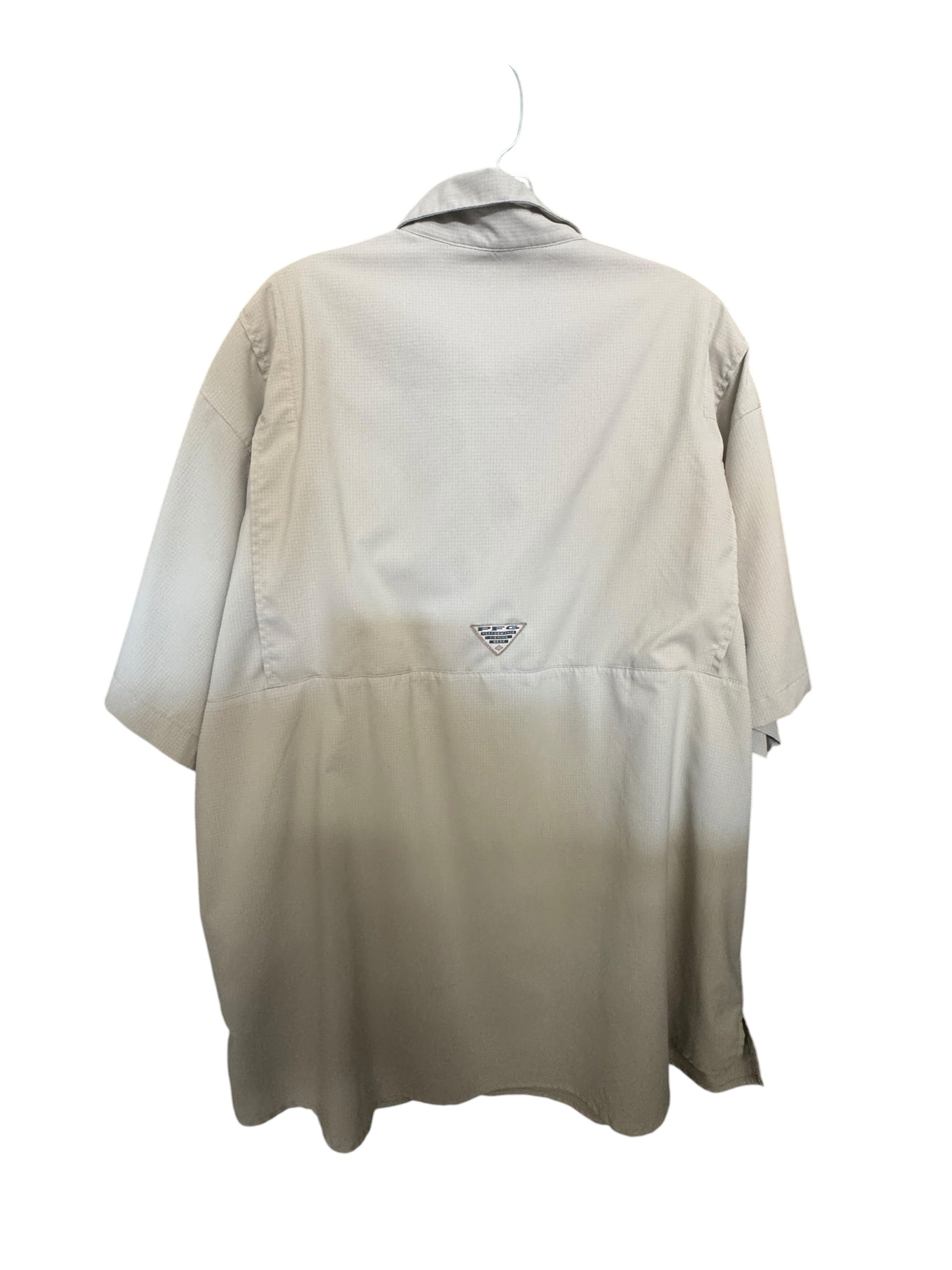 Columbia PFG Beige Fishing Shirt