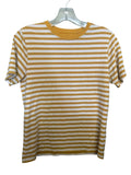 Wonder Nation Mustard & White Striped T-Shirt