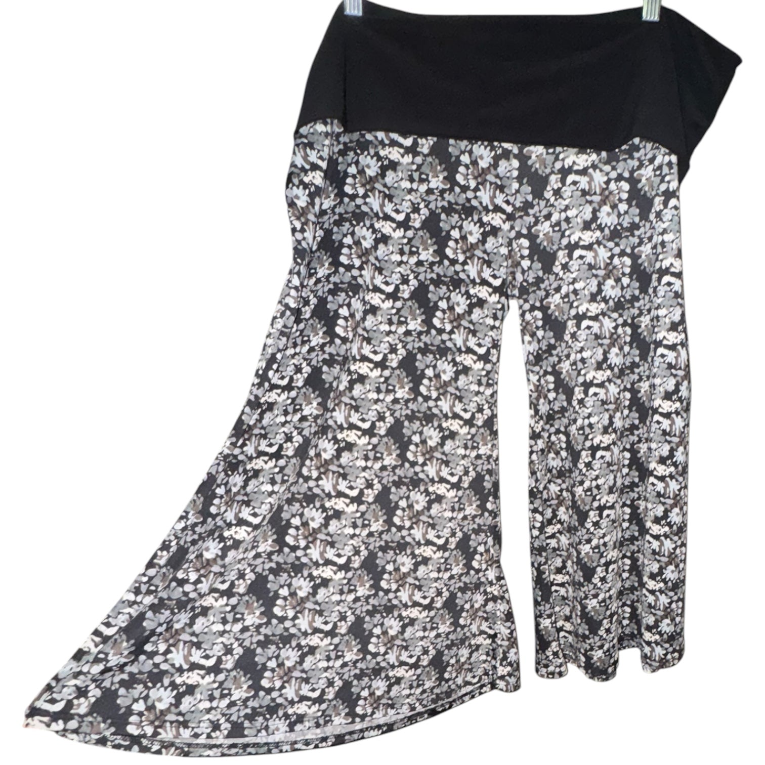 Candy Rain Plus Floral Print Palazzo Pants