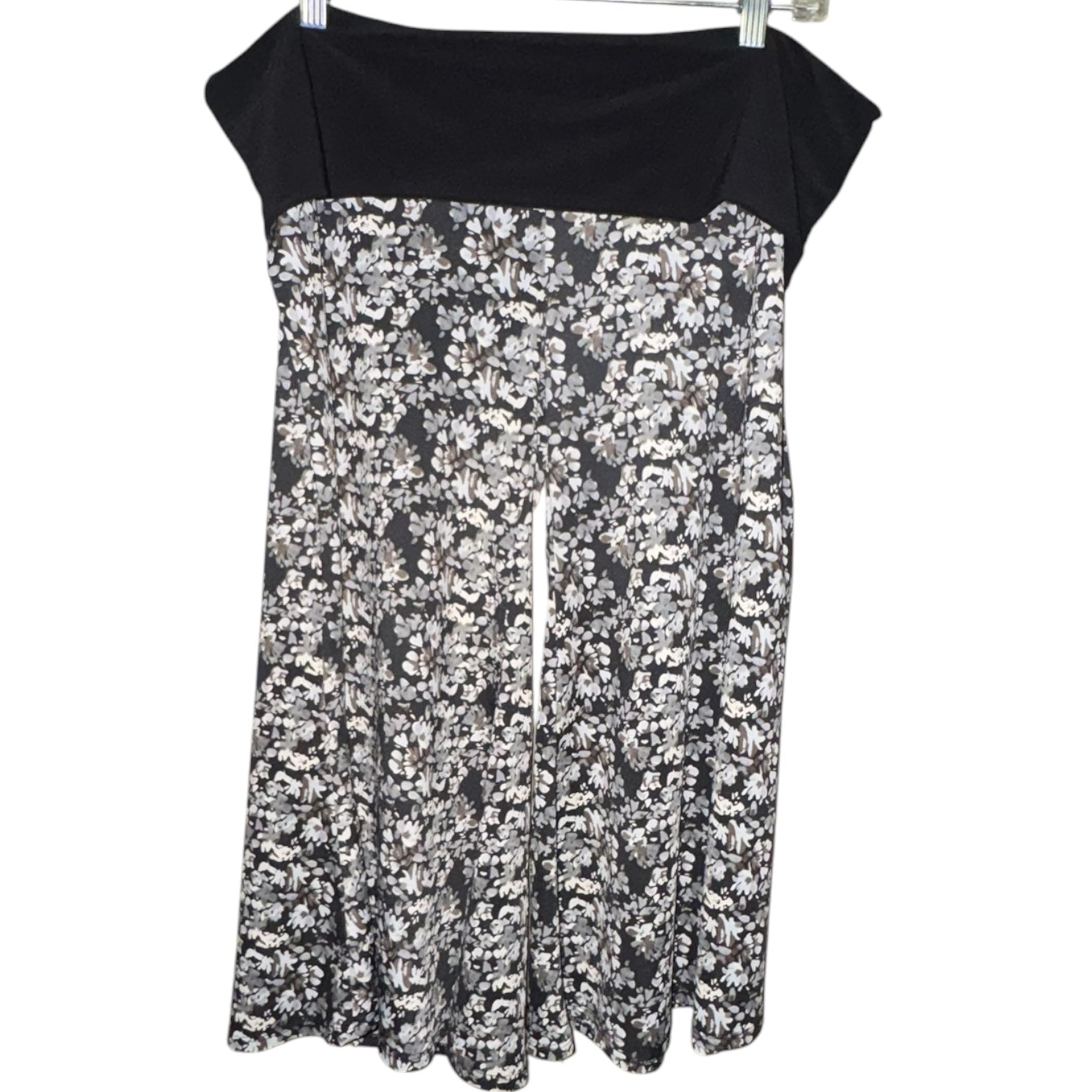 Candy Rain Plus Floral Print Palazzo Pants