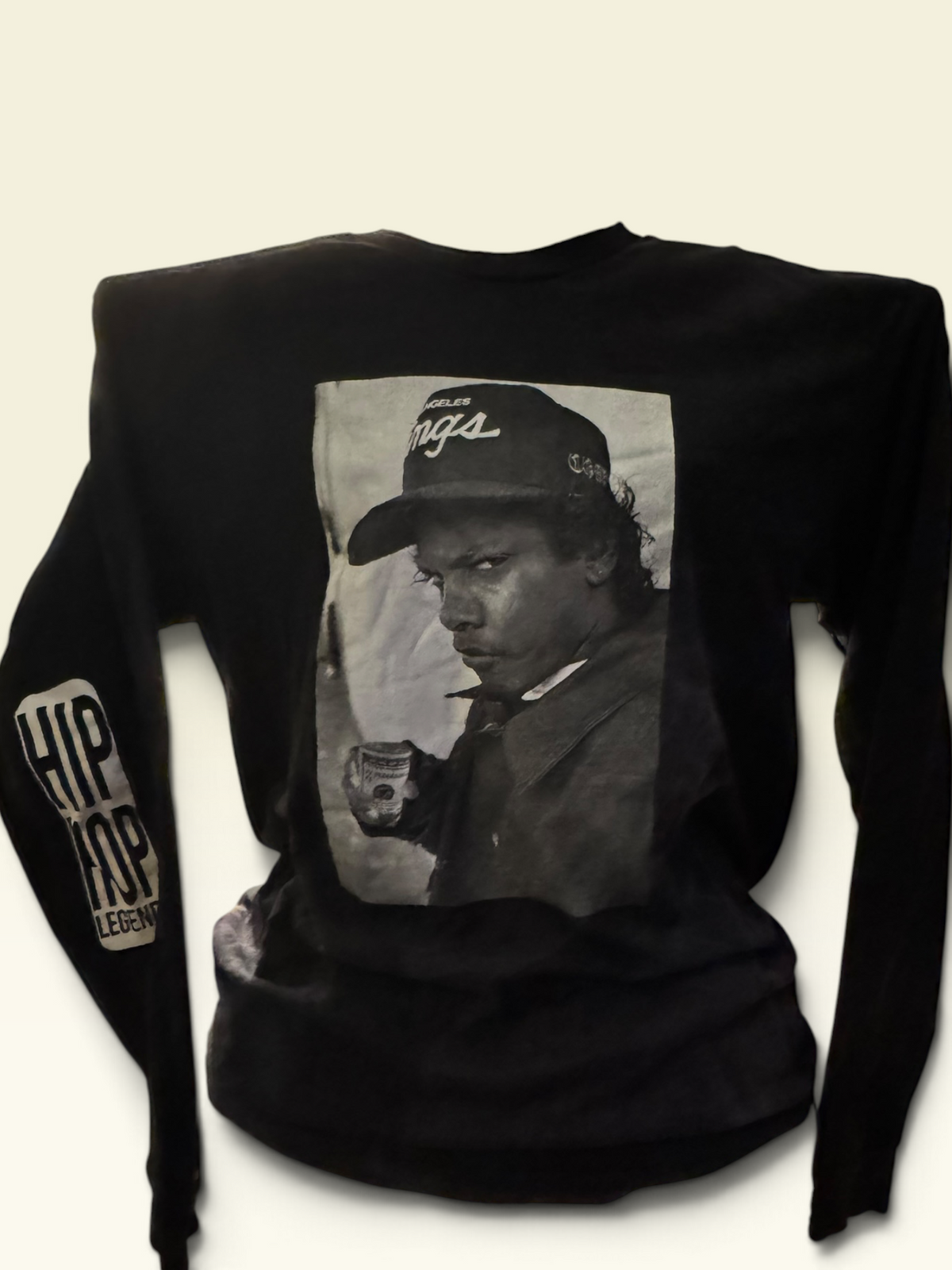 Cross Colours Eazy-E Hip Hop Legends Long-Sleeve T-Shirt