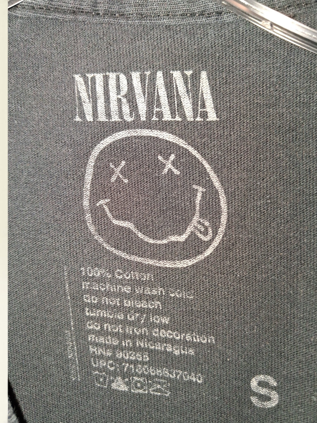 Nirvana Yellow Smiley Graphic Tee
