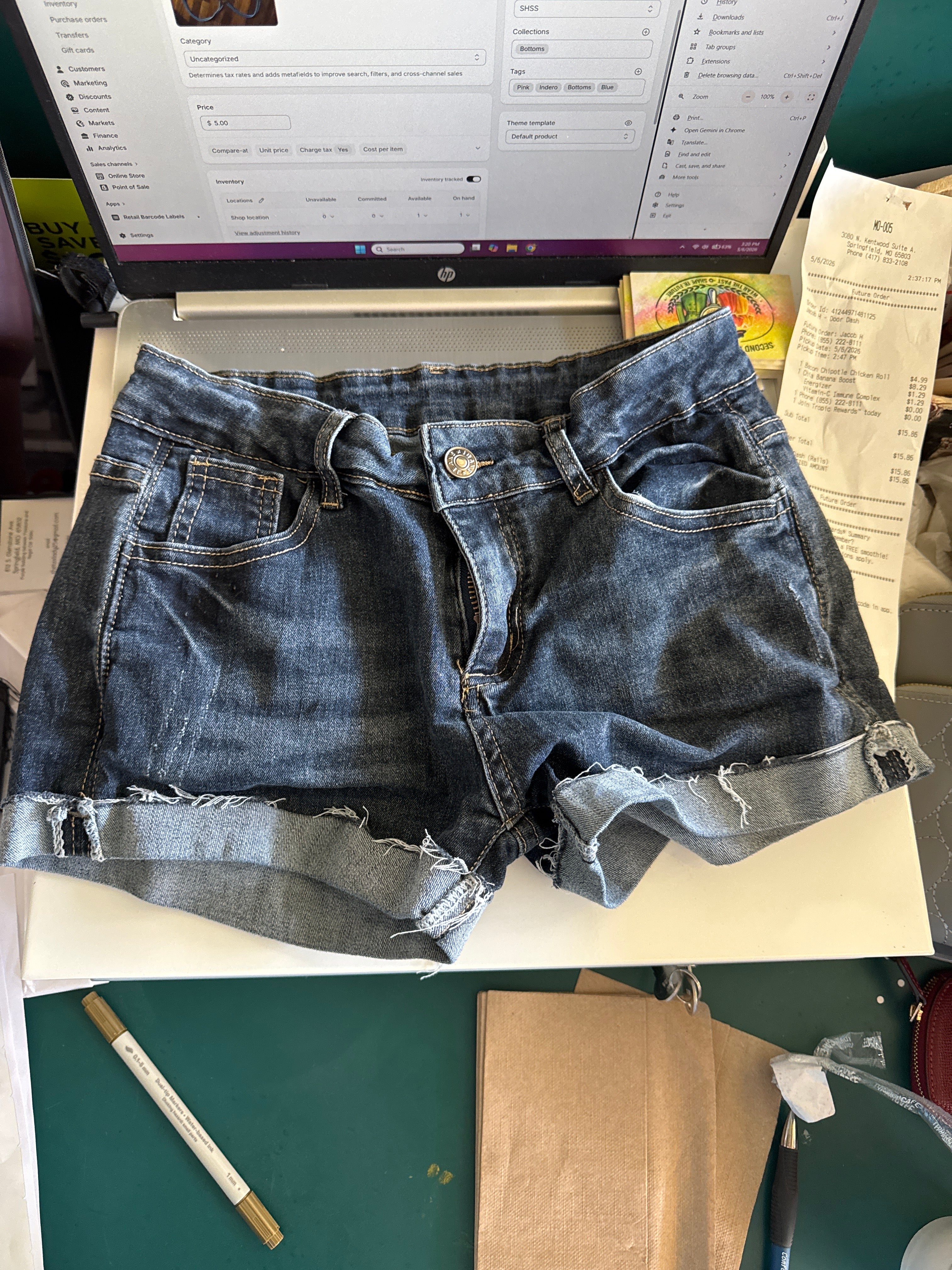 Jean Shorts