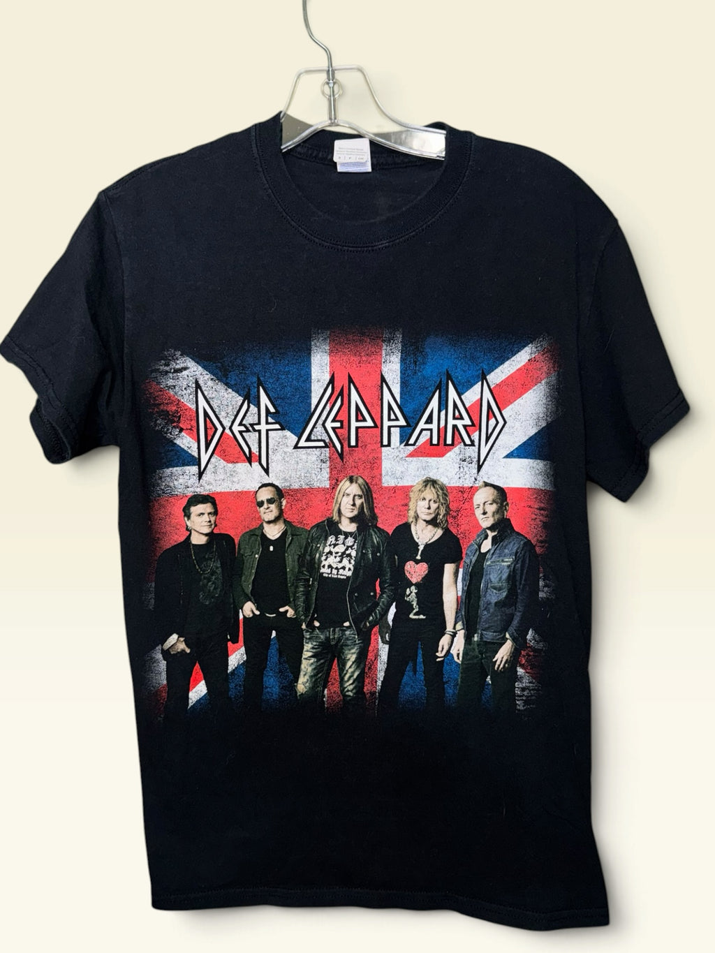 Def Leppard 2015 Tour Union Jack T-Shirt