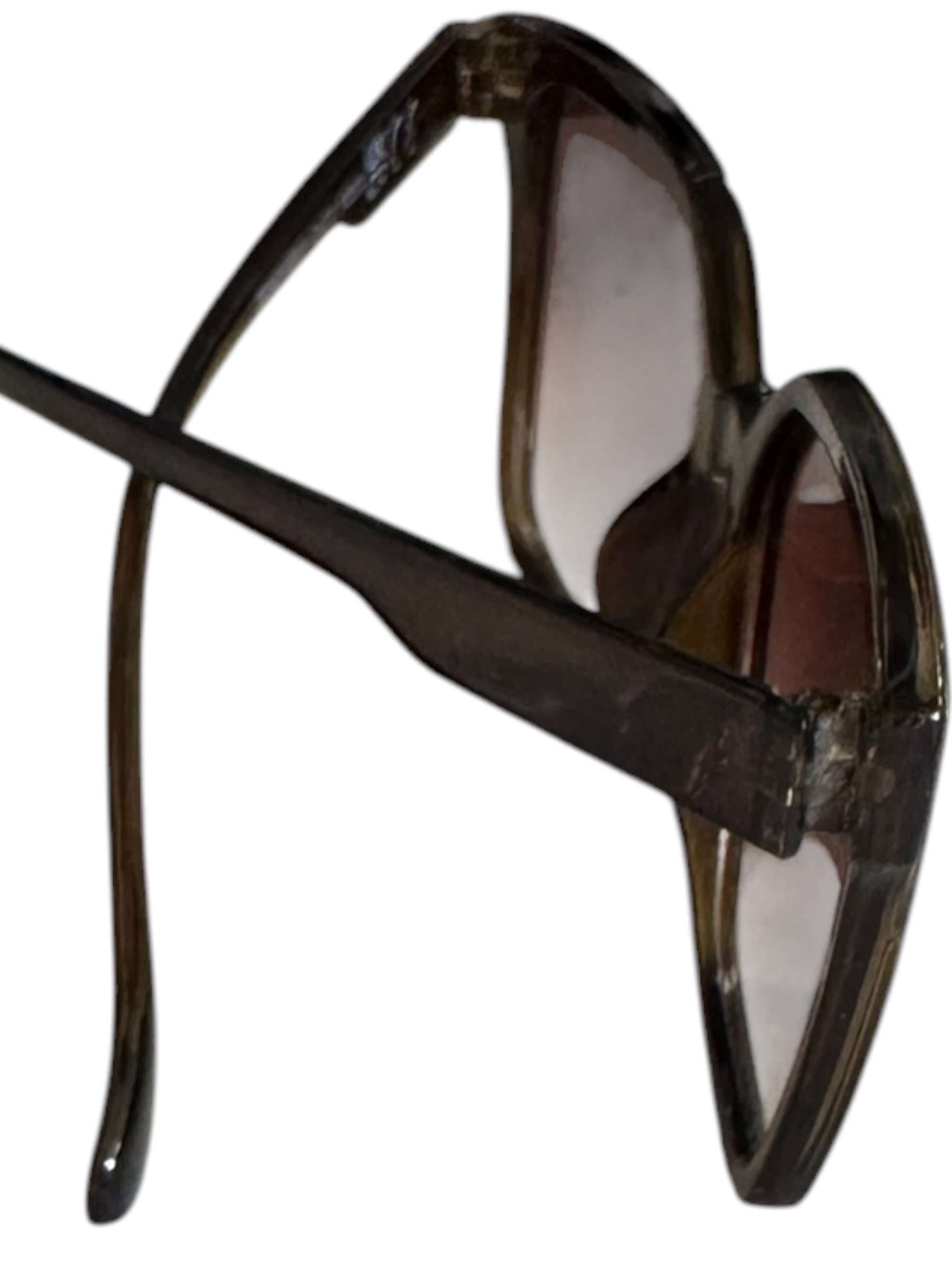 Black Oversized Cutout Sunglasses
