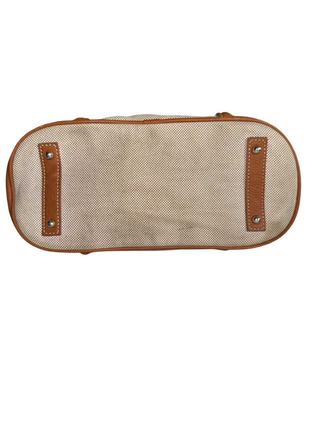 Dooney & Bourke Canvas and Leather Hobo Bag