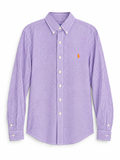 Ralph Lauren Purple & White Gingham Shirt
