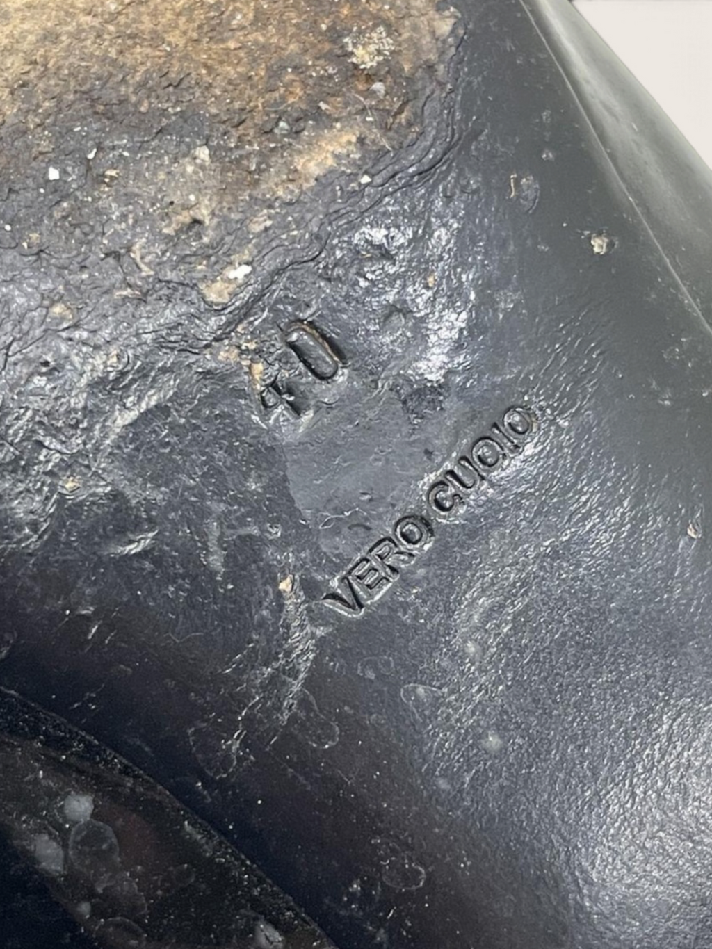Vintage Prada Patent Leather Square-Toe Logo Pumps