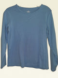St. John's Bay Petite Essential Long-Sleeve Crewneck Tee