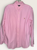 Polo Ralph Lauren Pink Gingham Classic-Fit Shirt
