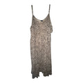 Torrid Leopard Print Handkerchief Hem Midi Dress