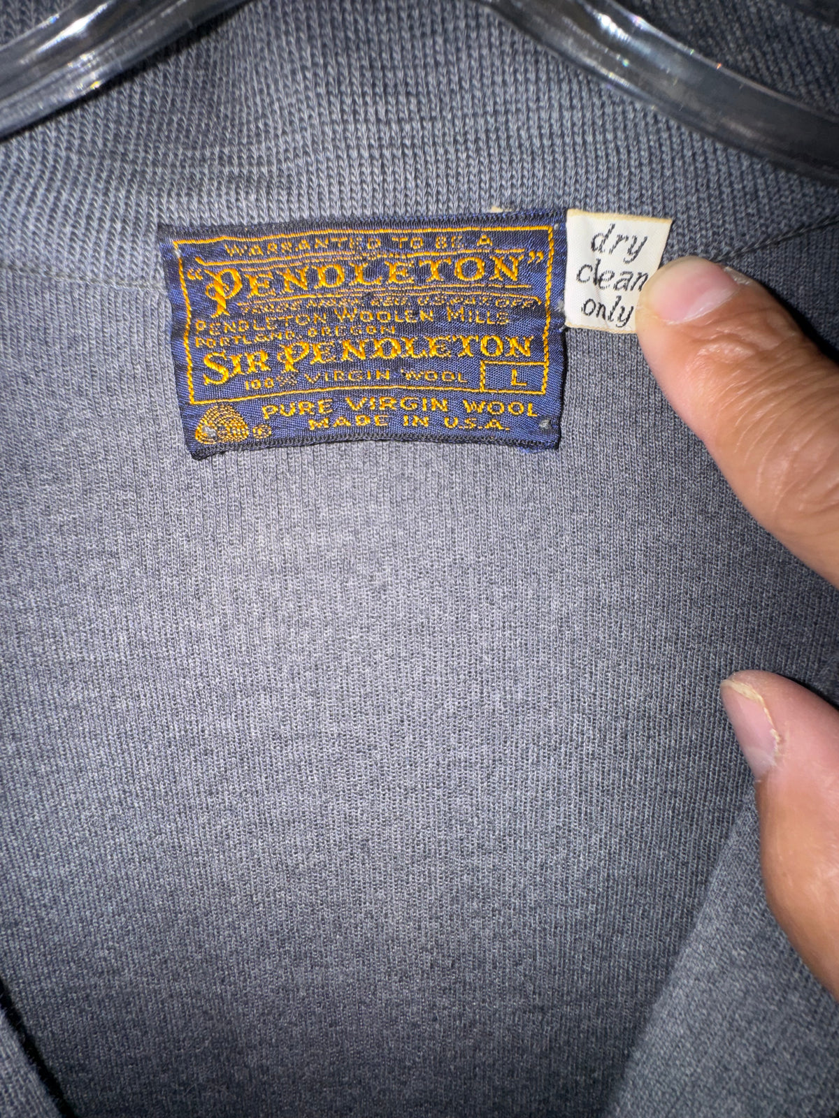 Sir Pendleton Virgin Wool Cardigan