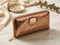 Michael Kors Jet Set Continental Wallet - Metallic Pewter