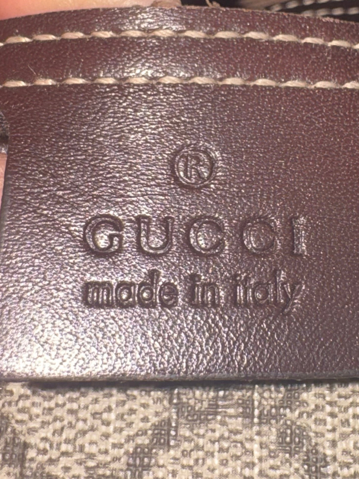 Vintage Gucci GG Supreme Web Messenger Crossbody Bag – Style 201444
