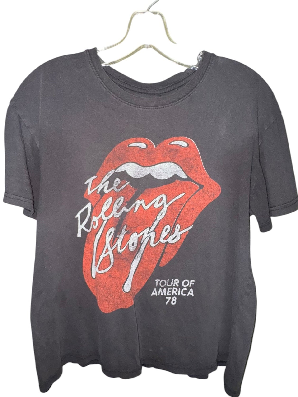 Rolling Stones “Tour of America ’78” Black Graphic Tee
