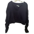 Flirtitude Active Black Cropped Sweatshirt
