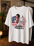 Elvis Presley Patriotic Graphic Tee