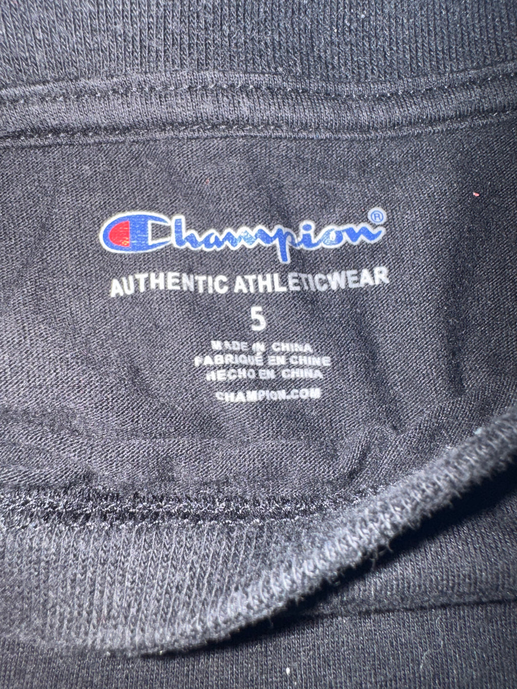 Champion Script Logo Tee