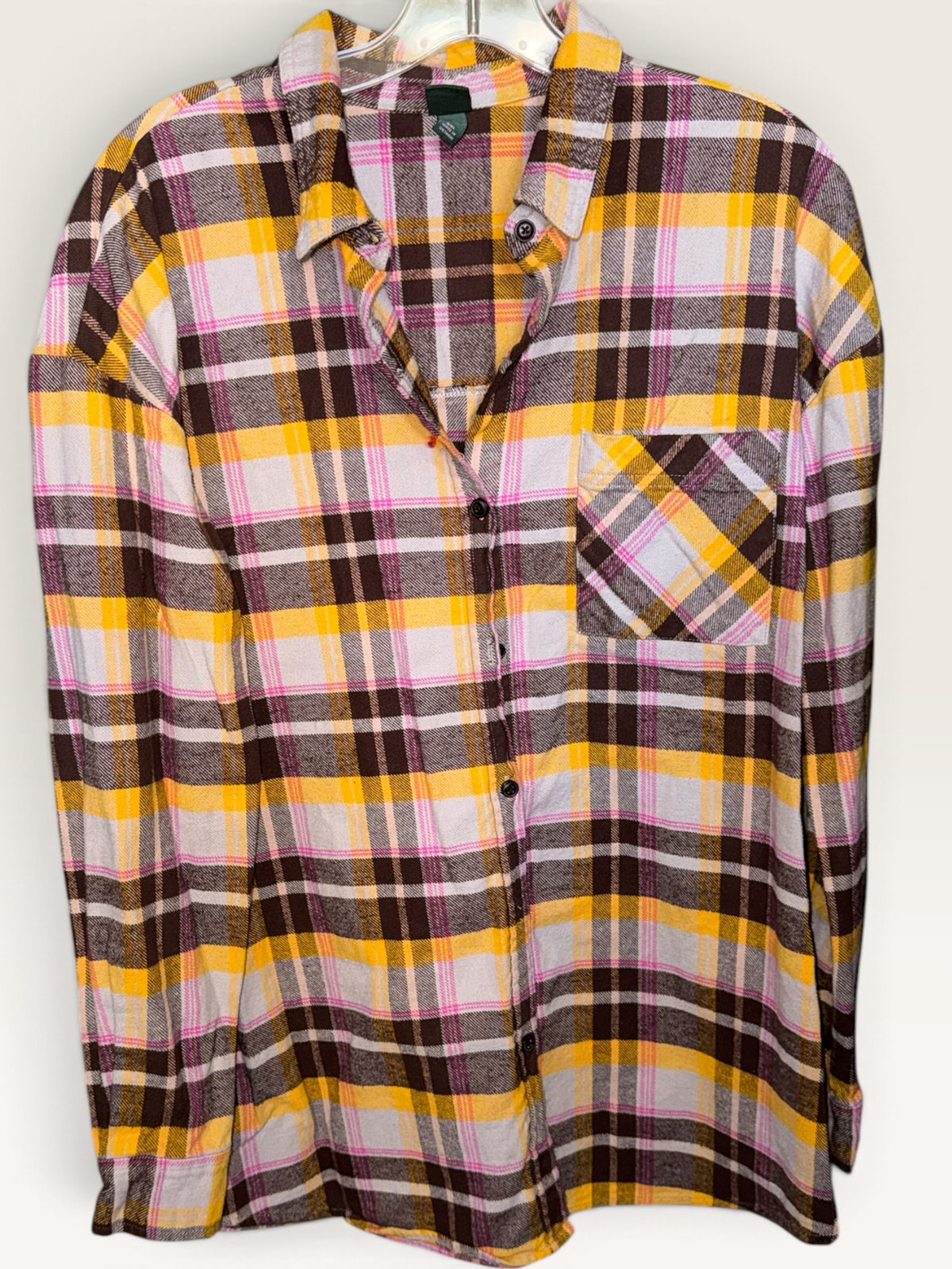 Wild Fable Multicolor Plaid Button-Down Shirt