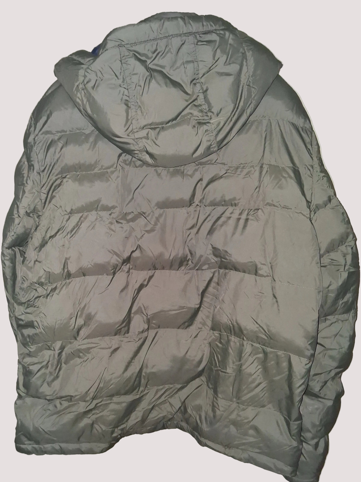 Tommy Hilfiger Olive Green Hooded Puffer Jacket
