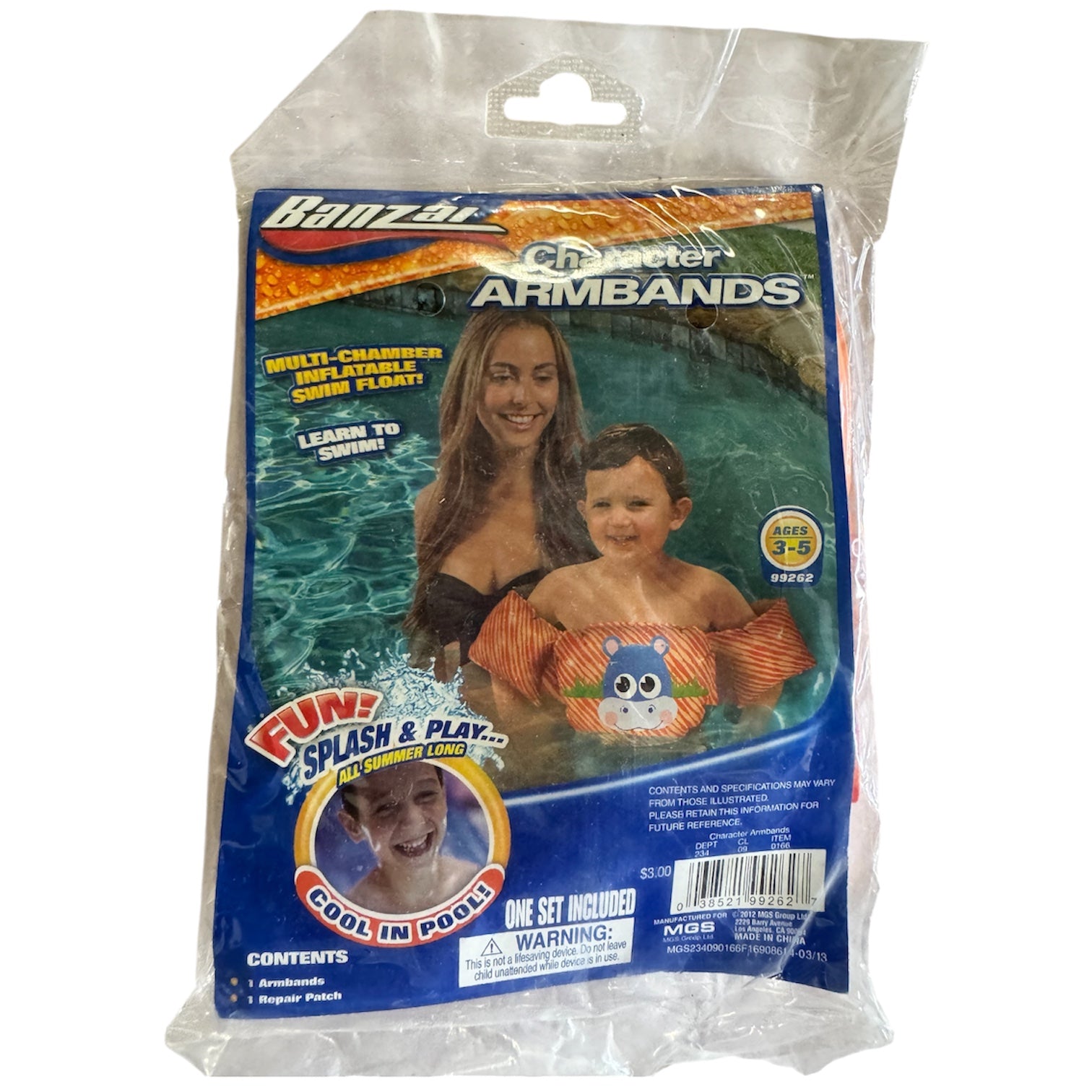 Banzai Character Swim Arm Bands