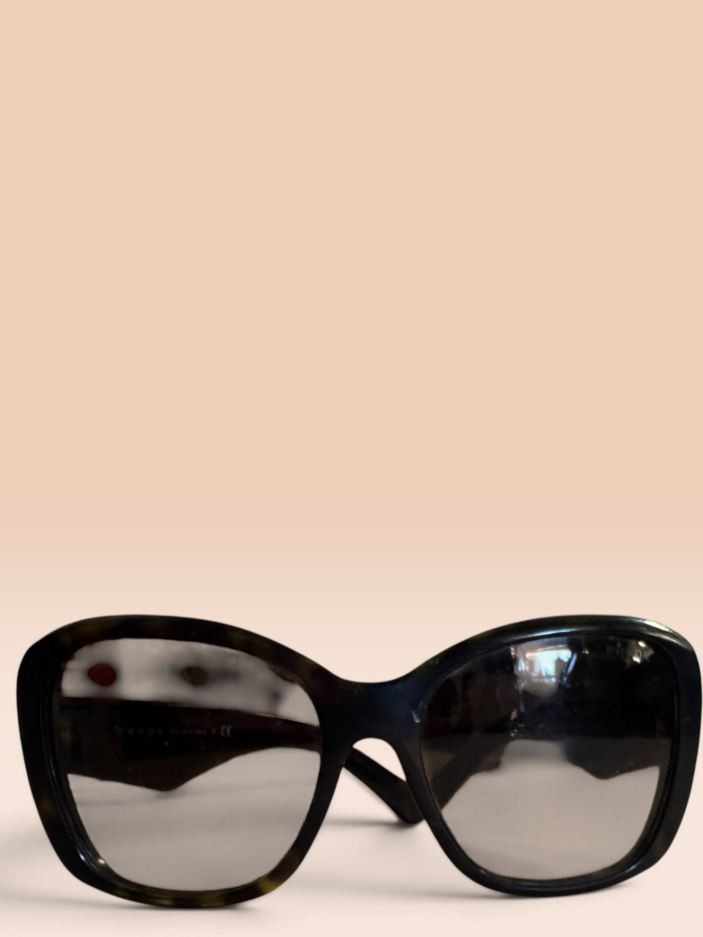 Prada SPR 32P Tortoise Sunglasses | Brown Gradient Lenses