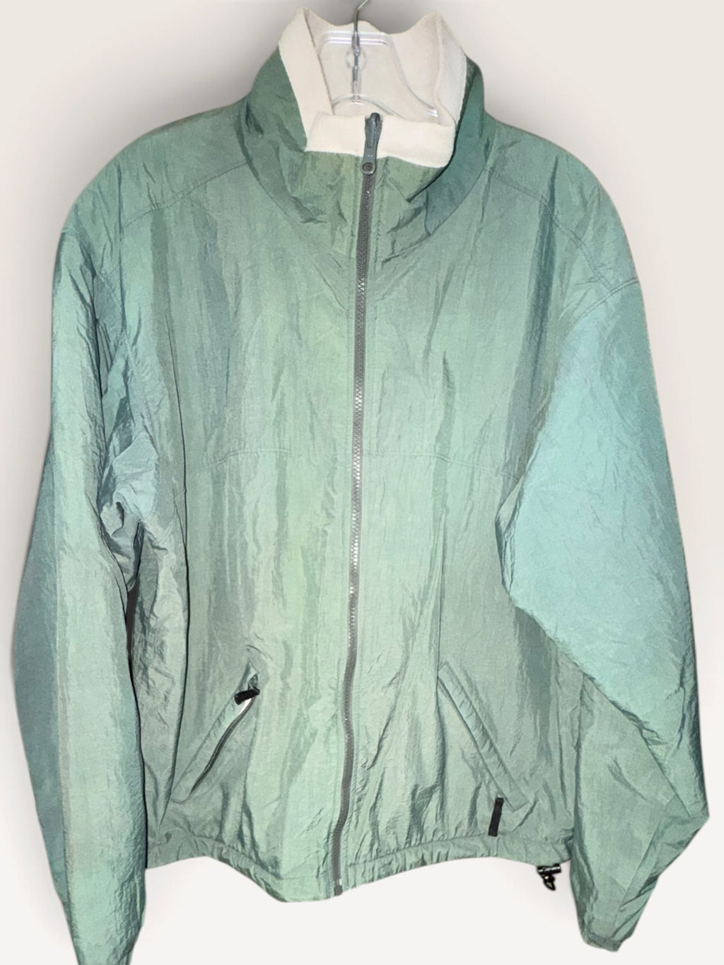 Columbia Sportswear Vintage Sage Green Fleece-Lined Jacket